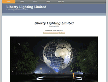 Tablet Screenshot of libertylightinglimited.com